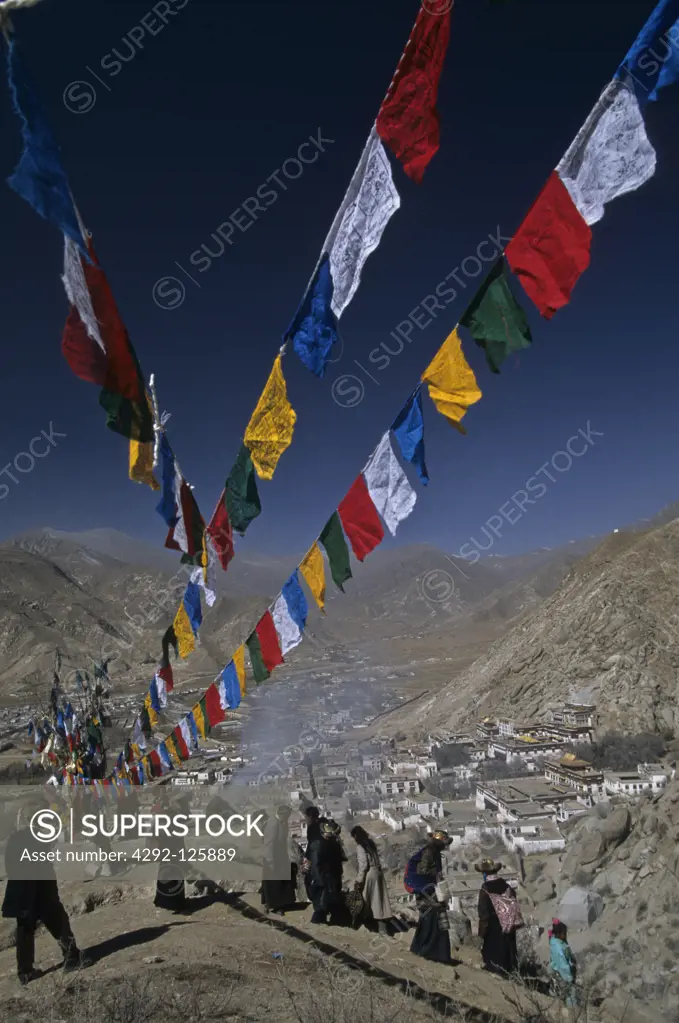 Tibet, Lhasa, Sera Monastery