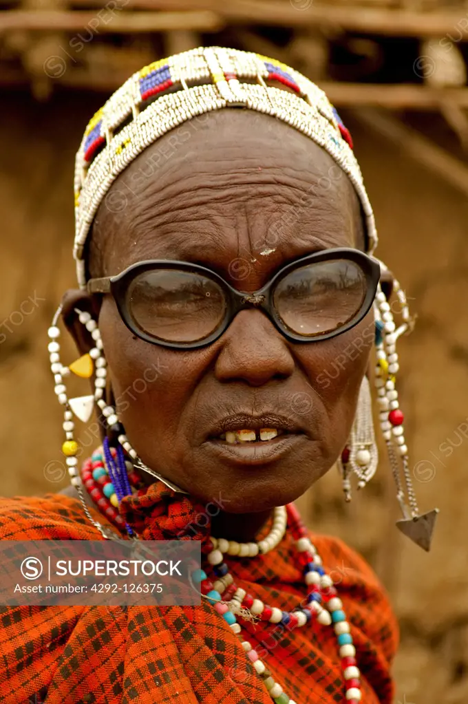 Africa, Tanzania, masai woman