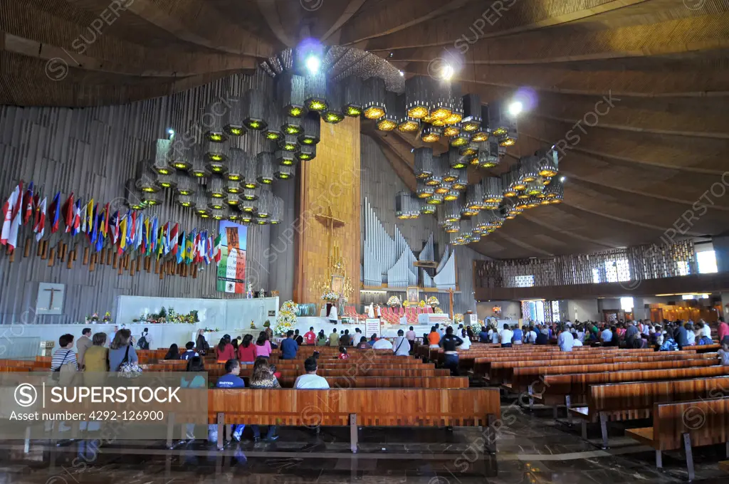 Mexico, Mexico City, The Basilica of Our Lady of Guadalupe, roman catholic church