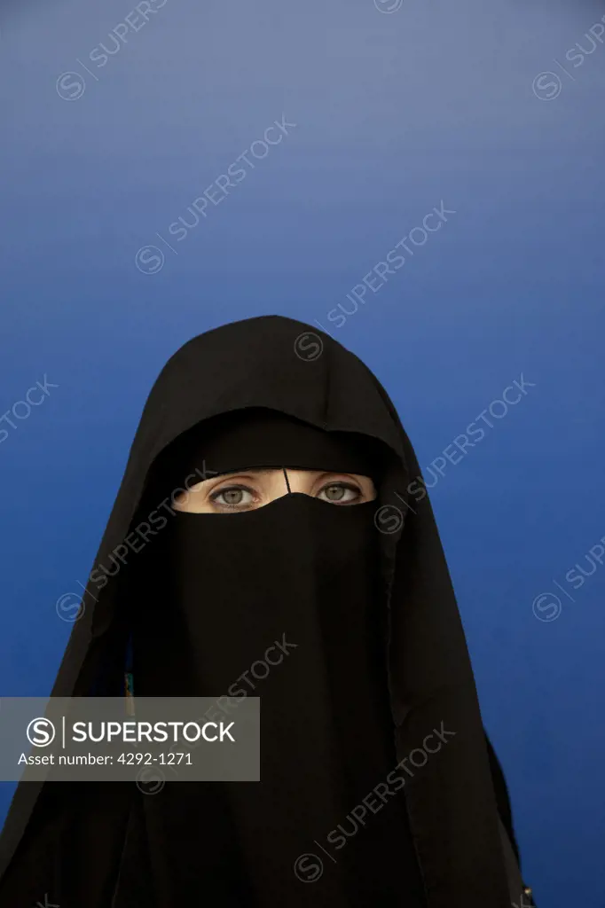 United Arab Emirates, Dubai, Arab Woman in a Hijab