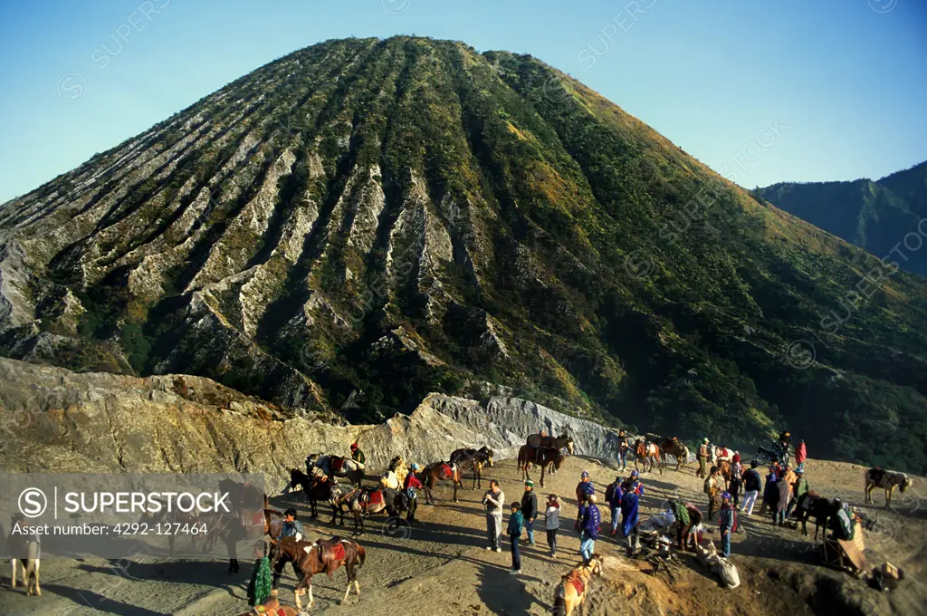 Southeast Asia, Indonesia, Central Java,  Mount Bromo