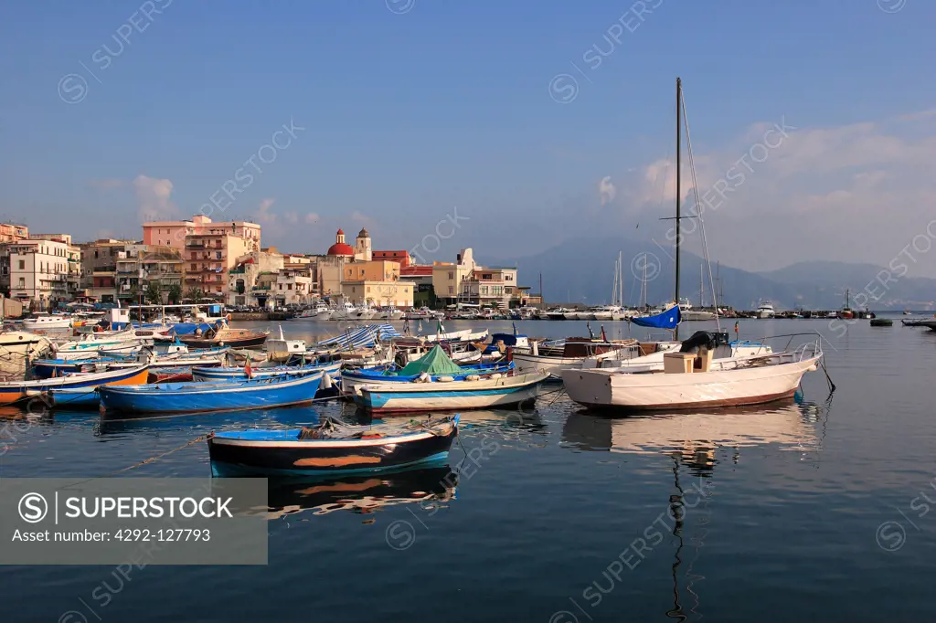 Italy, Campania, Torre del Greco, the harbour
