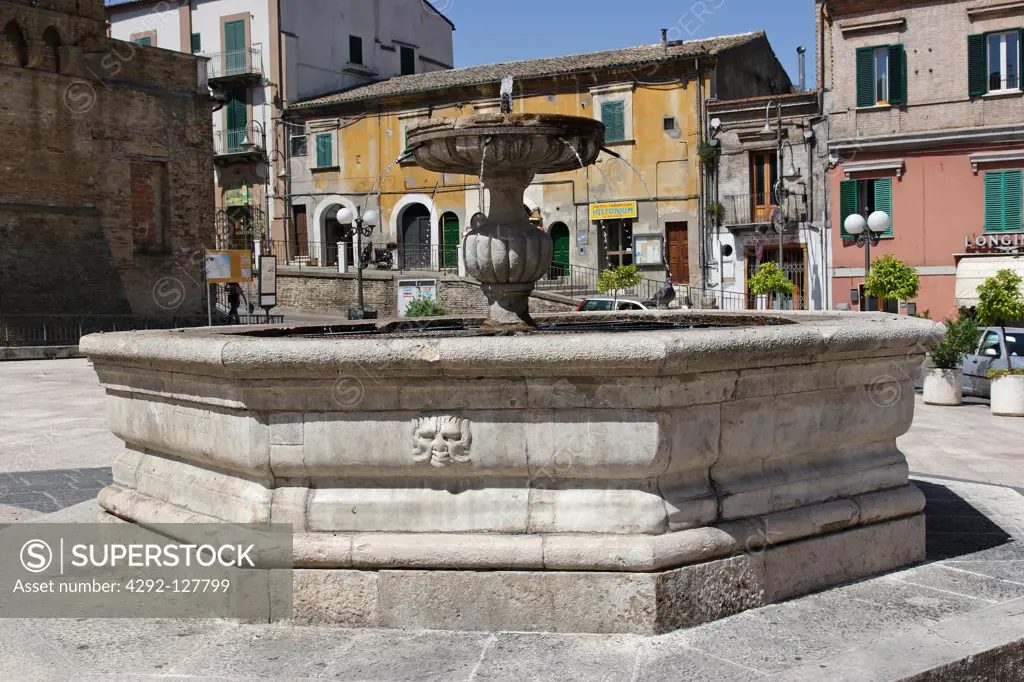 Italy, Abruzzo, Vasto, the historical center