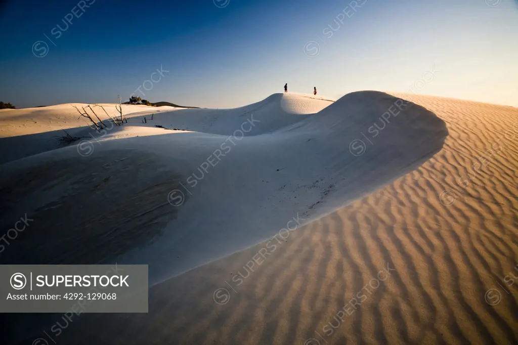 Italy, Sardinia, Teulada, Sand, Dune