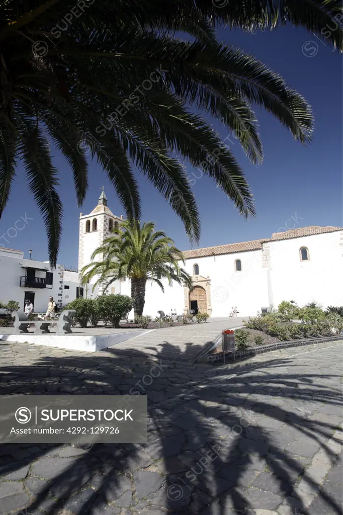 The village Betancuria on the island Fuerteventura on the Canary islands in the Atlantic.