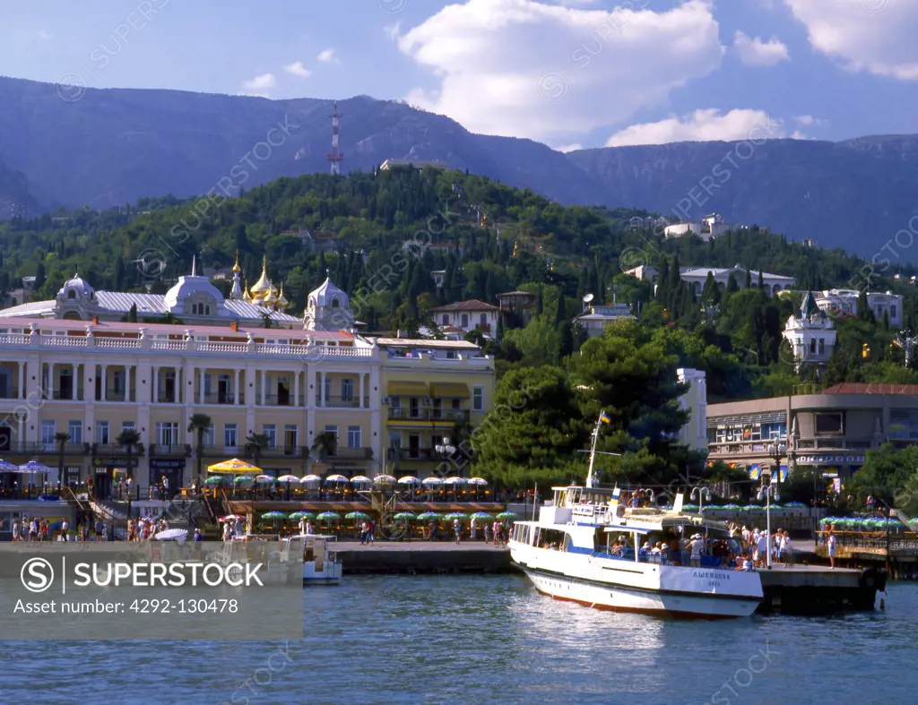 Ukraine, Krim, Hotel in Jalta