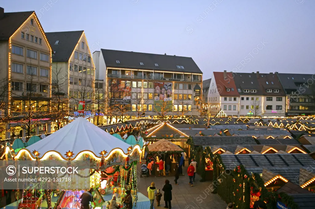 Weihnachtsmarkt, Christmas Market in Ulm