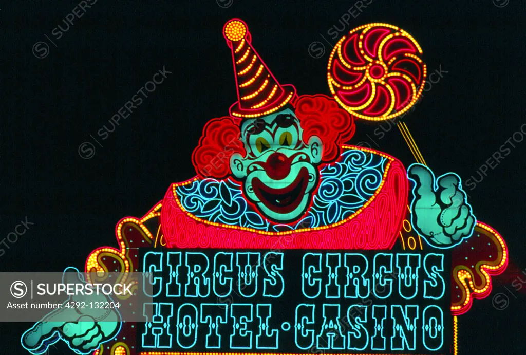 Freemont, USA, Casino, neon-sign, advertising