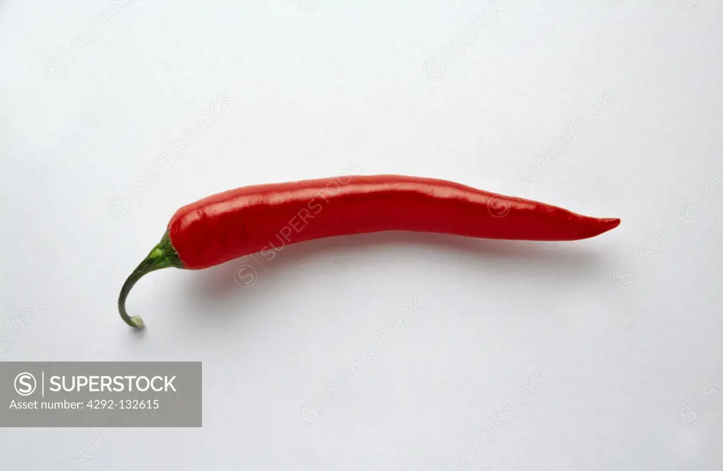 Single Hot Red Pepper.