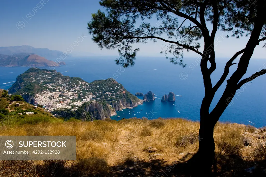 A View over Anacapri, Capri.