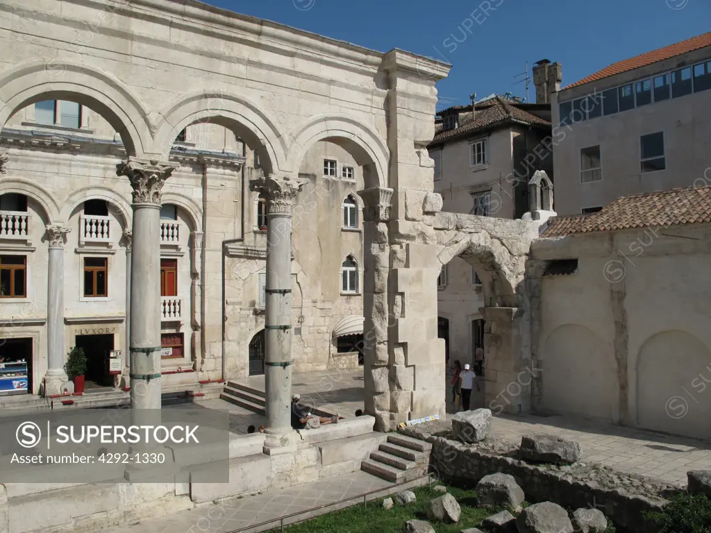 Diocletian's Palace, Split, Dalmatia, Croatia
