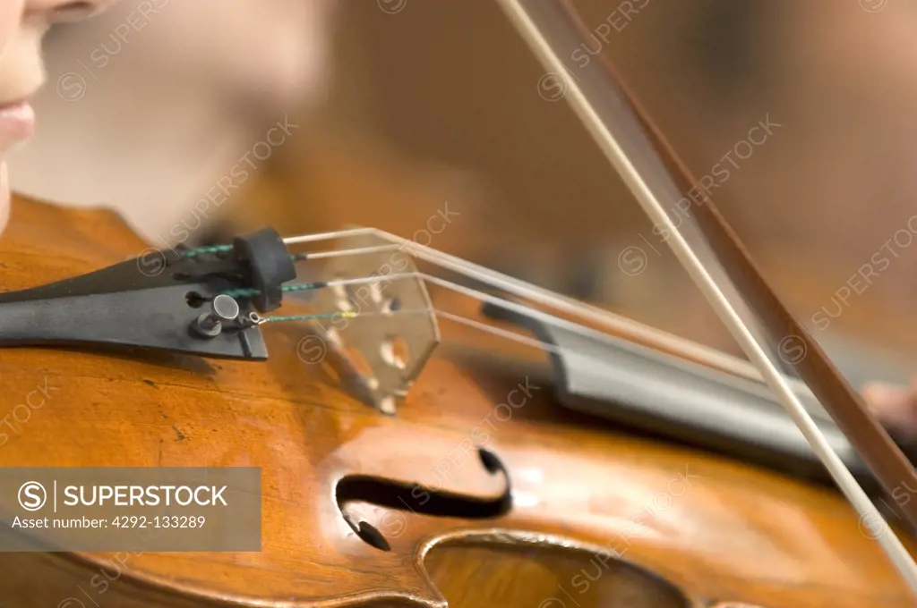 A violinist.