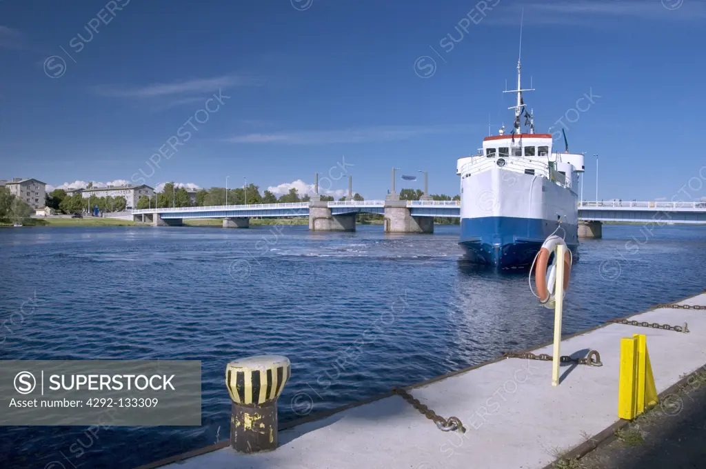 A Ship in Pärnu.