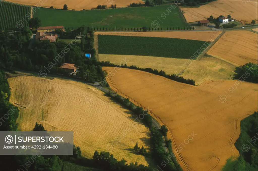 Emilia Romagna, countryside around Parma