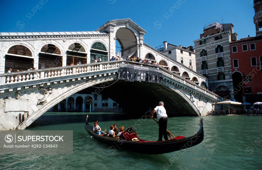 Veneto, Venice, Rialto bridge