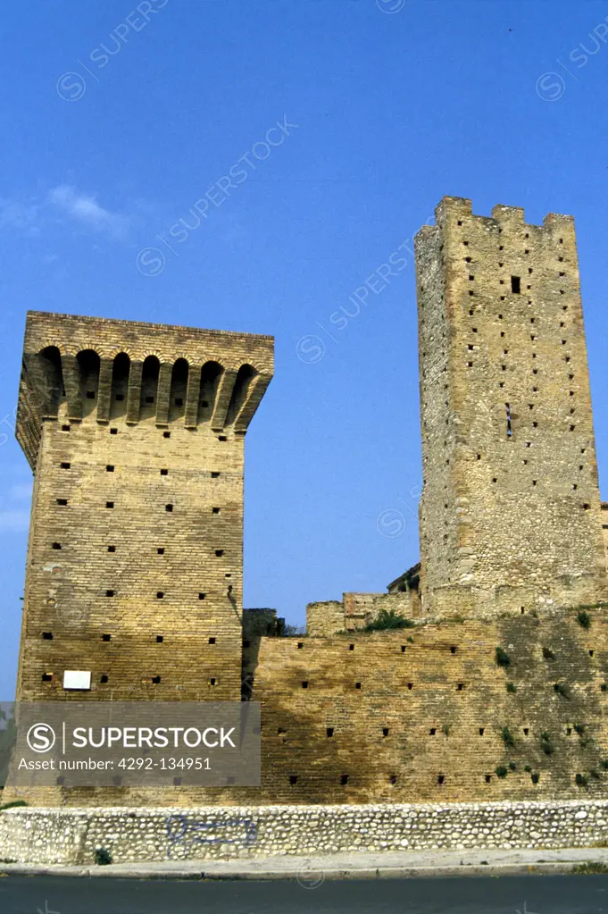 Abruzzo, Lanciano Mura, Montanara tower
