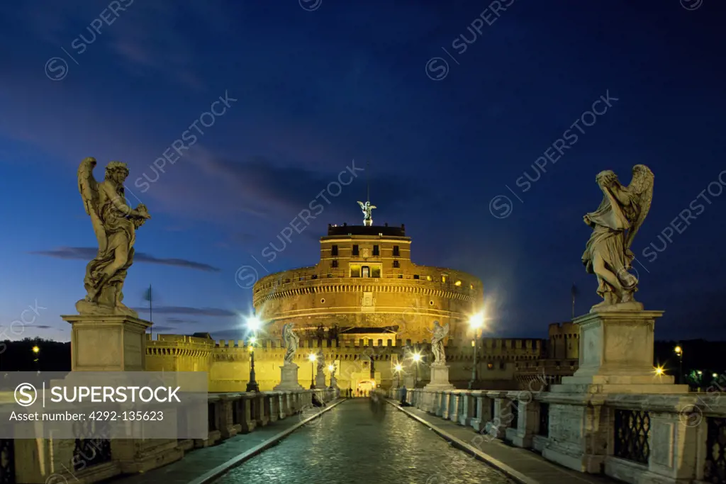 Lazio, Rome, Castel Sant'Angelo