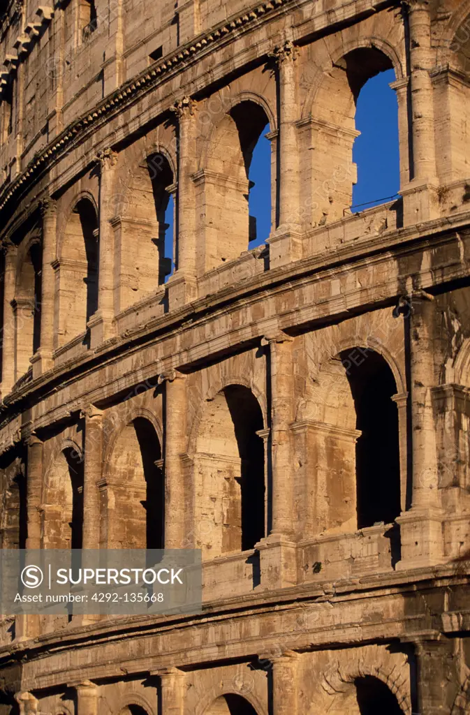 Lazio, Rome. Colosseum