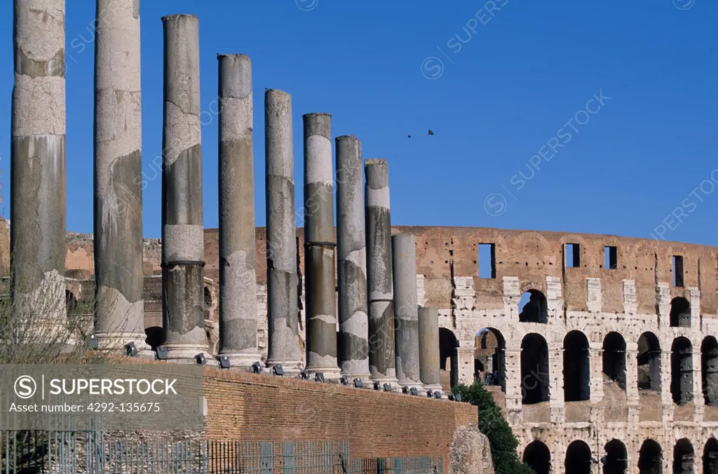 Lazio, Rome. Colosseum