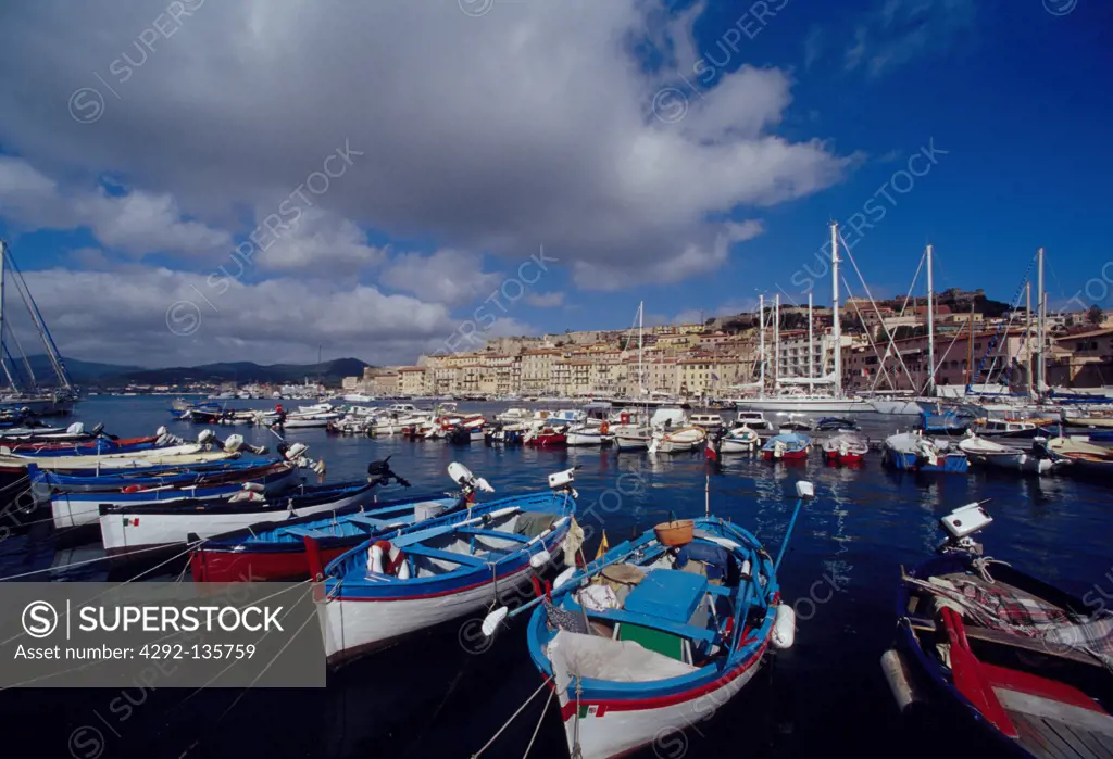 Tuscany, Elba Island, Portoferraio the harbour
