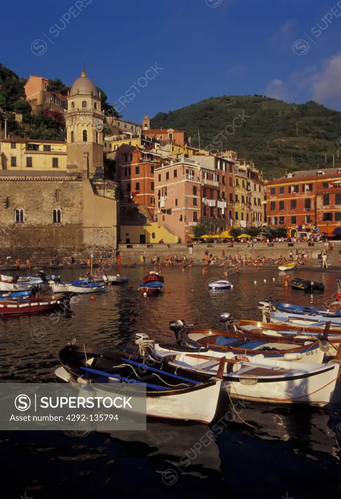 Liguria, Cinque Terre, Vernazza village