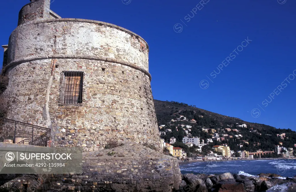 Liguria, Alassio, the castle