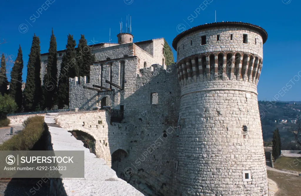Lombardy, Brescia, the castle
