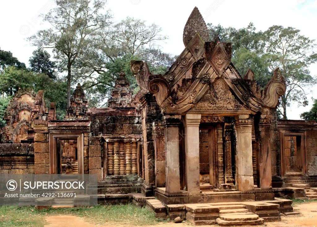 Cambodia, Angkor, Banteay Srei temple