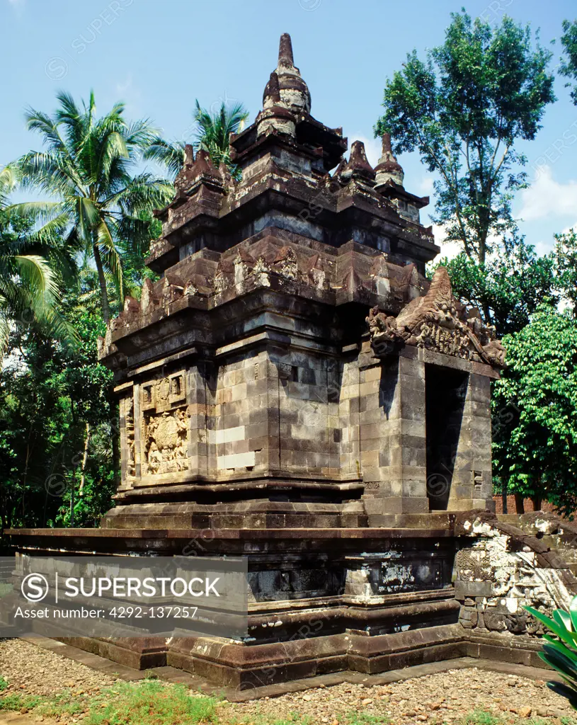 Indonesia, Java, Candi Pawon temple