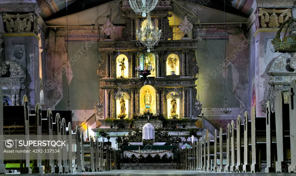 Asia, Philippines, Bohol, Baclayon, Our Lady of the Immaculate church