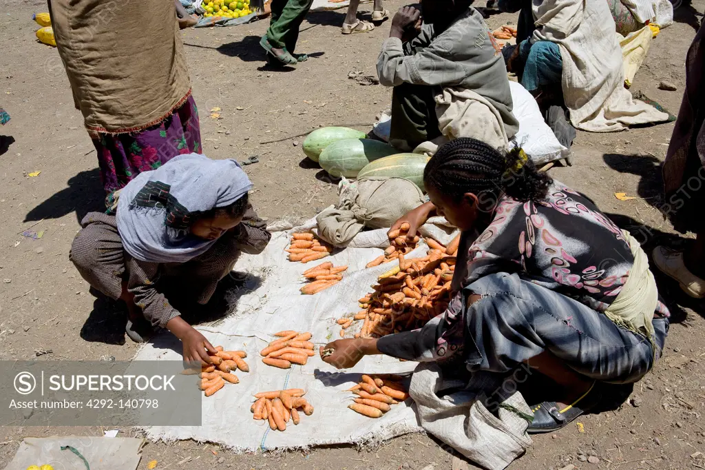 Africa, Ethiopia, Lalibela, market