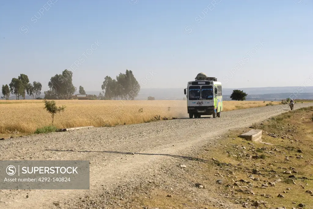 Africa, Ethiopia, bus