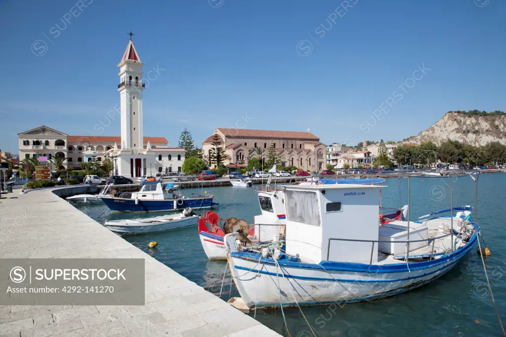 Greece, Ionian Islands, Zante, the harbour