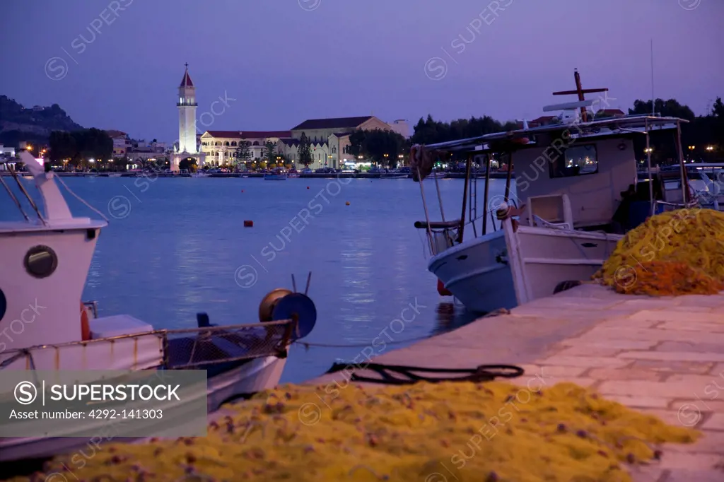 Greece, Ionian Islands, Zante, the harbour