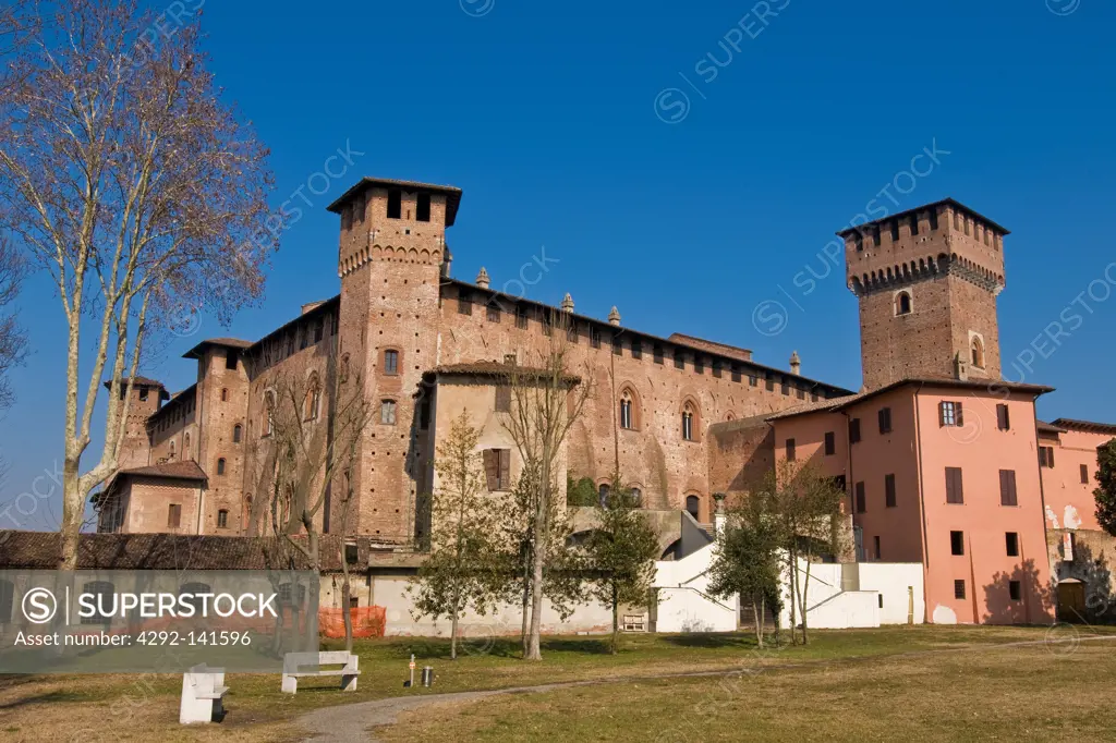 Bolognini castle, Sant'Angelo Lodigiano, Lombardy, Italy