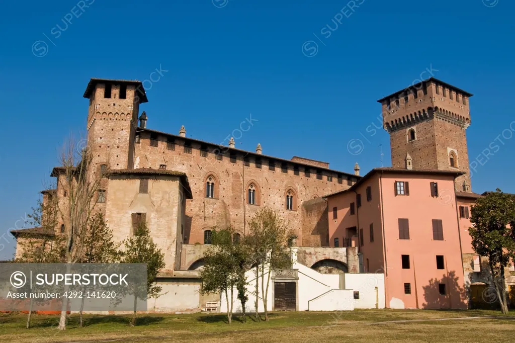 Bolognini castle, Sant'Angelo Lodigiano, Lombardy, Italy