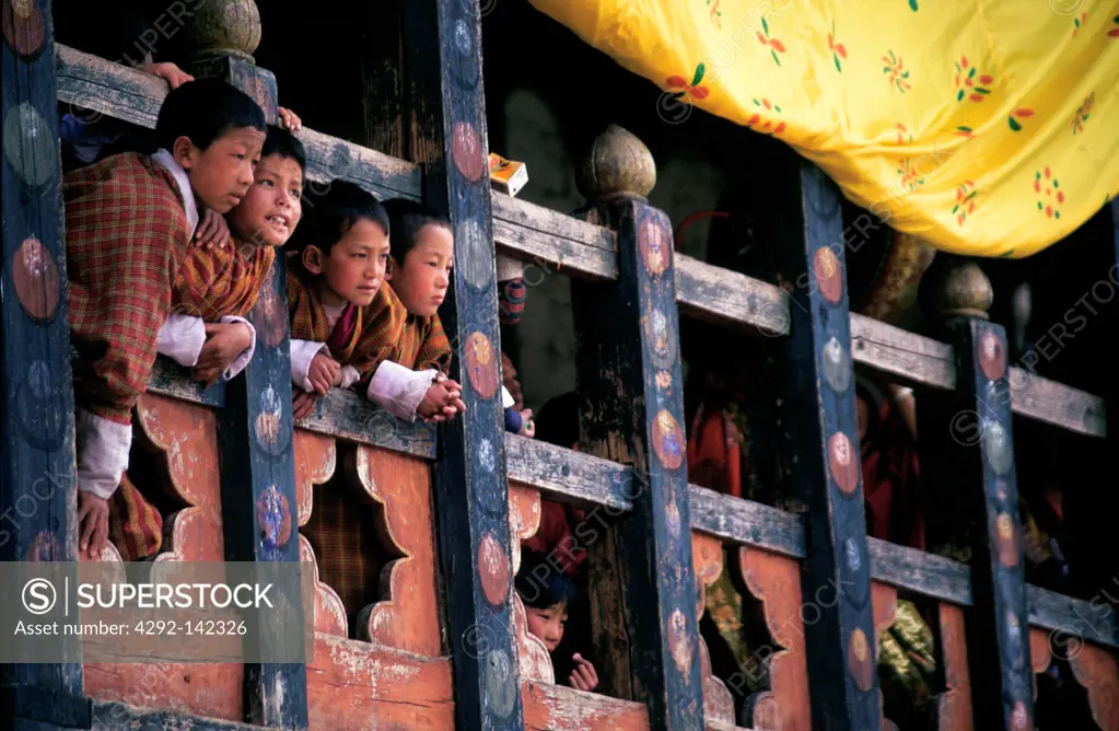 Bhutan, Thimphu, Tsechu (Buddhist Festival)