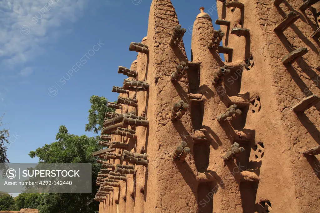 Mud mosque in Mali