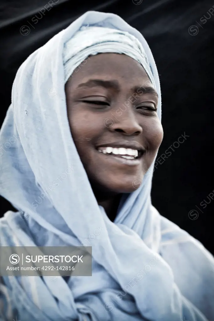 El Molo girl, El Molo Village, Kenya, Africa