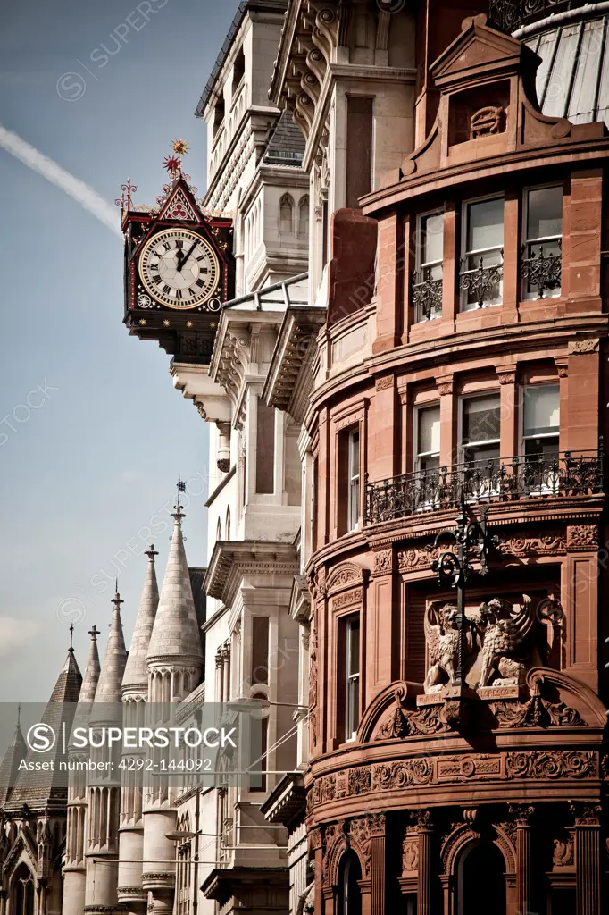 England, London, Fleet Street, View of a building