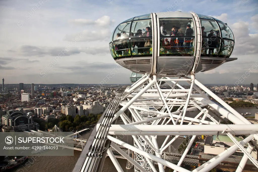 England, London, The London Eye
