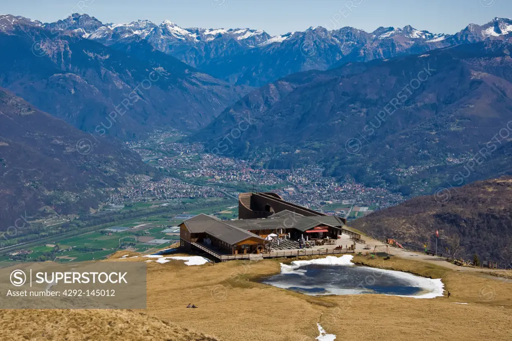 Switzerland, Canton Ticino, Monte Tamaro