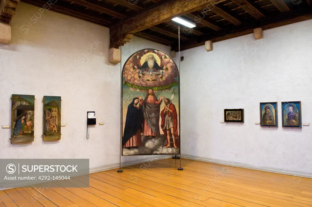 Italy, Veneto, Verona, Francesco Morone painting in Castelvecchio museum