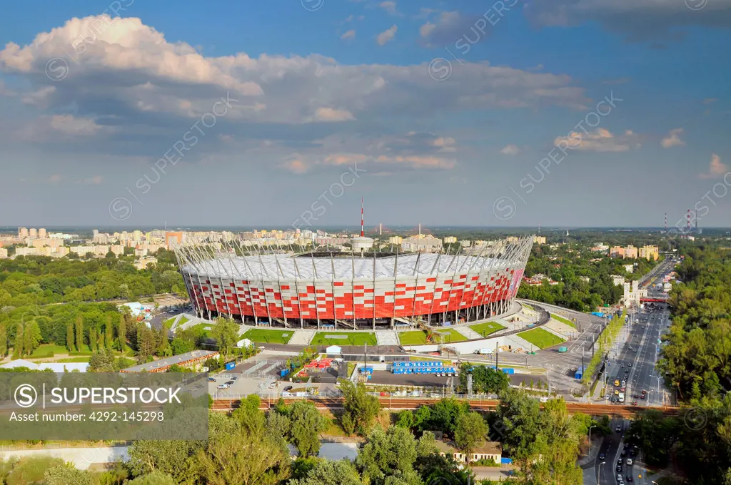 Poland, Warsaw, The National Stadium in Warsaw