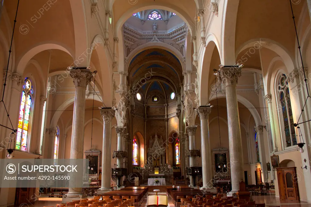 Italy, Lombardy, Milan, Santa Maria delle Grazie al Naviglio church indoor