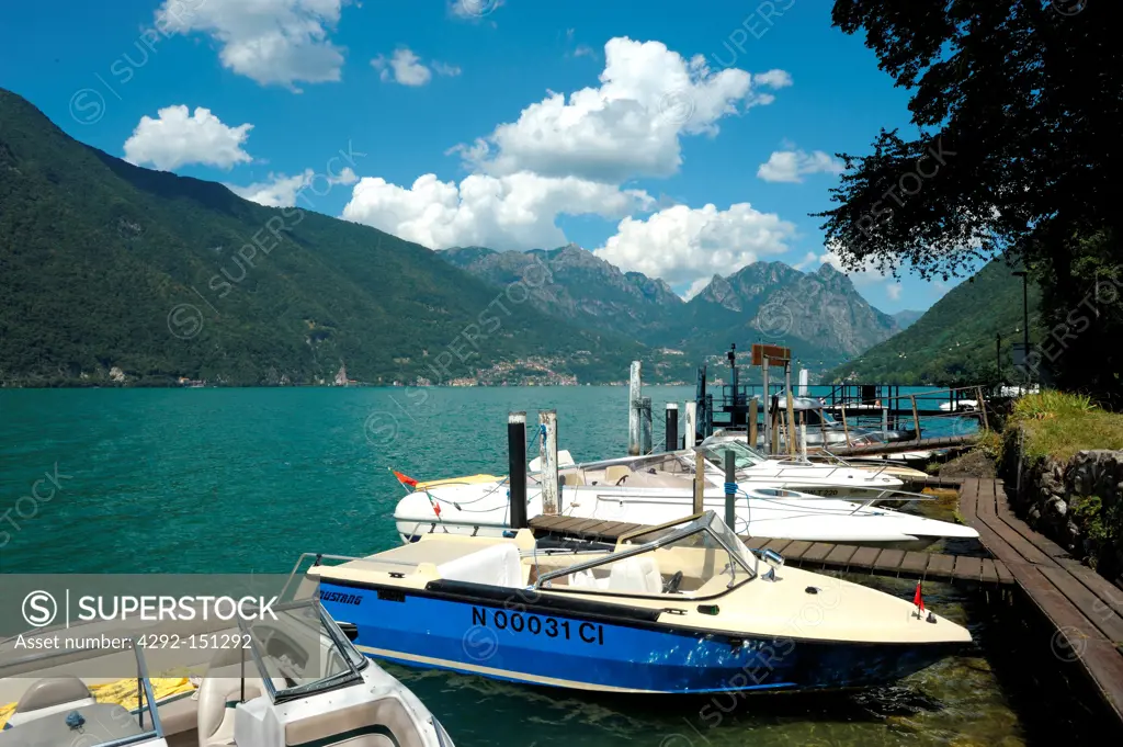 Switzerland, Canton Ticino, Lake Lugano near Gandria