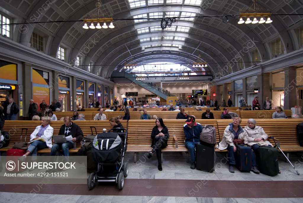 Europe, Sweden, Stockholm,central train station
