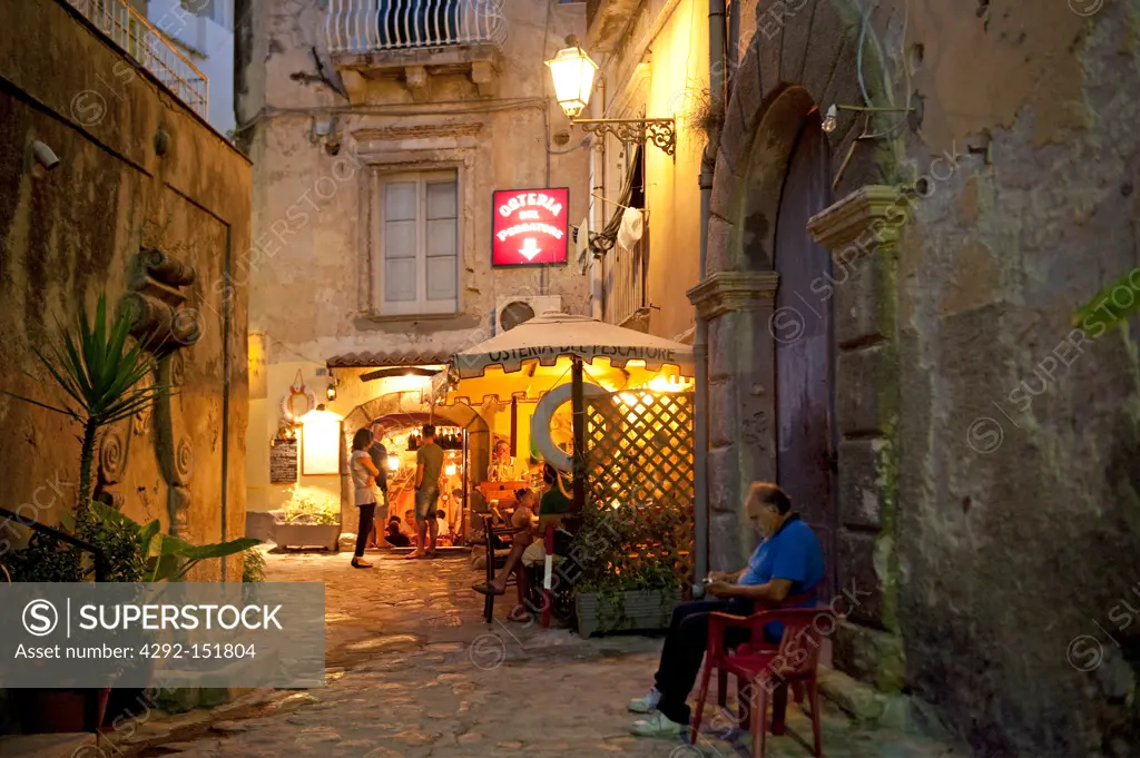 Italy, Calabria, Tropea, old town
