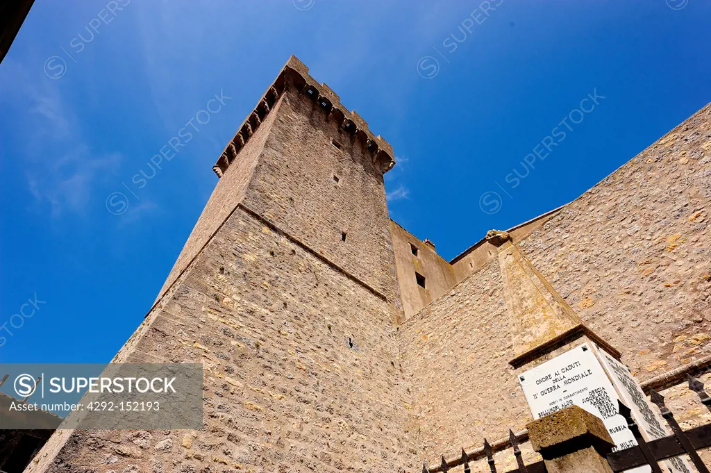 Italy, Tuscany, Capalbio, tower Aldobrandesca
