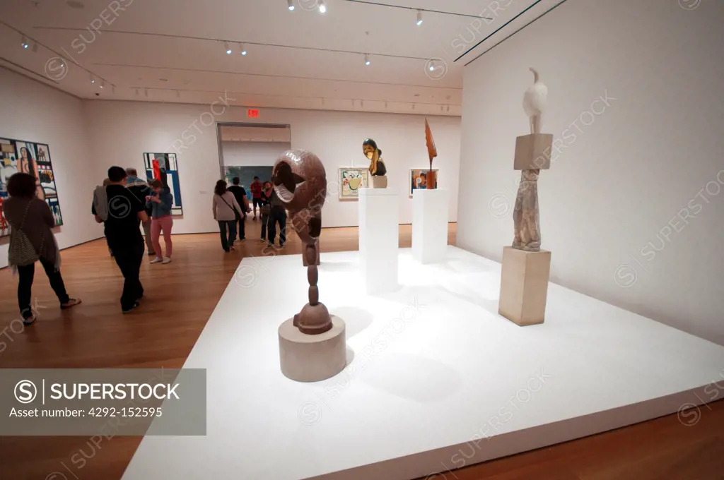 USA,New York, New York City, Manhattan, Museum of Modern Art, MOMA, Sculpture by Constantin Brancusi